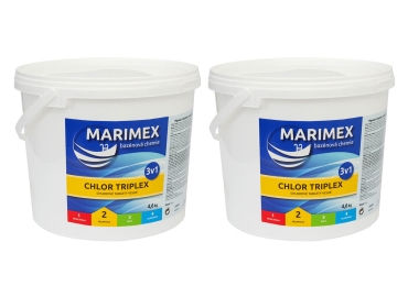Marimex Chlor Triplex 3v1 4,6 kg  - sada 2 ks