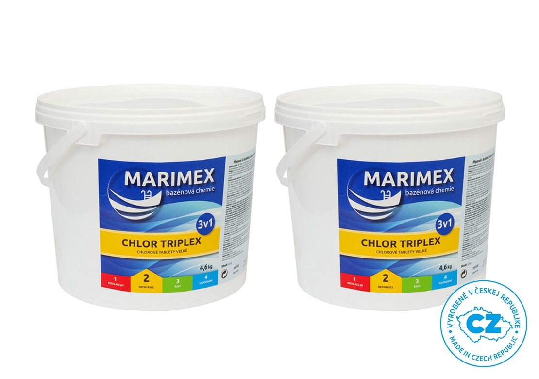 Marimex | Marimex Chlor Triplex 3v1 4,6 kg - sada 2 ks | 19900031