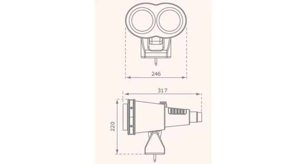 Marimex Play Ďalekohľad Star - tyrkysový