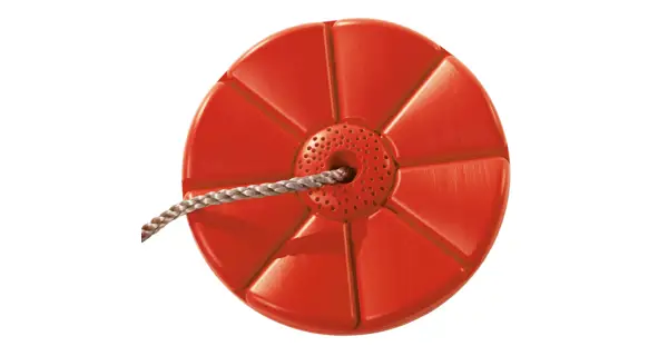 Marimex Play Hojdací disk kvetinka - červená