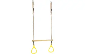 Marimex Play hojdacia hrazda s kruhmi