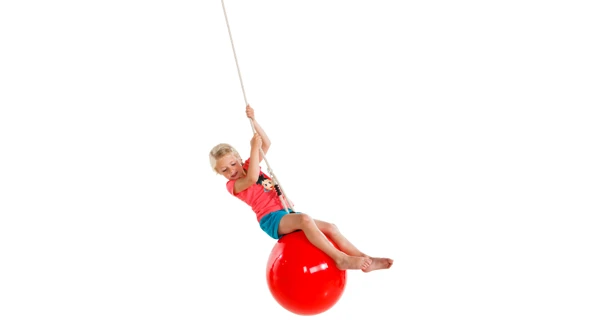 Marimex Play Hojdacia lopta Drop - červená