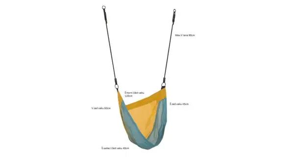 Marimex Play Hojdačka Denoh - farebná