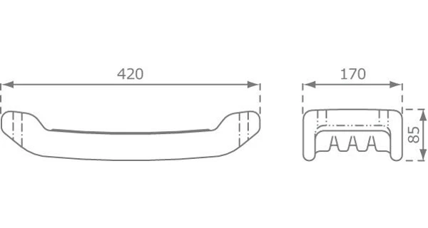 Marimex Play plastové hojdacie sedadlo- červené