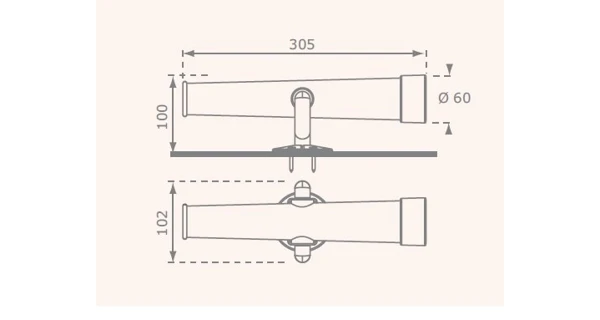 Marimex Play Teleskop - modrý
