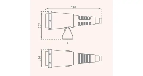 Marimex Play Teleskop Star - tyrkysový