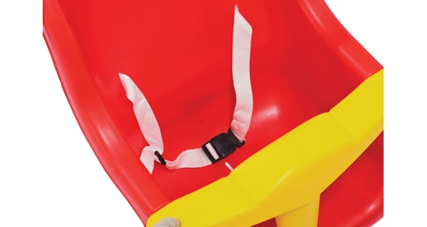 Marimex Play závesná hojdačka Baby Luxe - červená