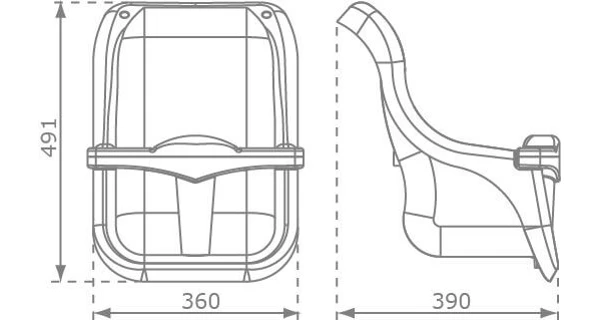 Marimex Play závesná hojdačka baby Luxe - tyrkysová