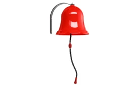 Marimex Play Zvonec - červený