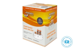 Marimex Spa sada Oxi (OXI 0,5kg, Odpeňovač 0,6l, Aktivátor 0,6l)