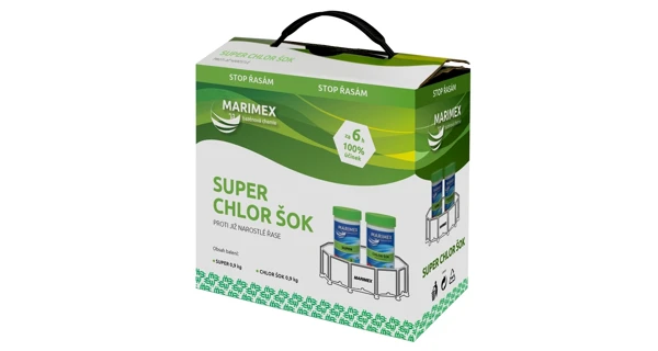 Marimex Super Chlor Šok 2x 0,9 kg set