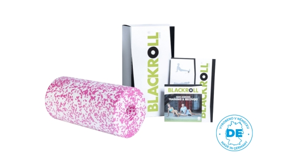 Masážny valec Blackroll Med ružová