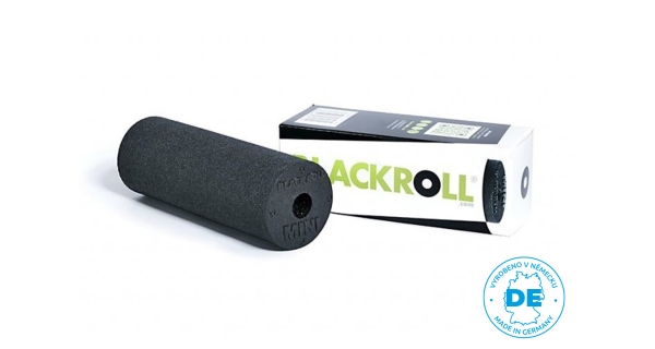 Masážny valec Blackroll Mini čierna