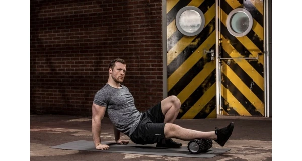 Masážny valec Foam Roller TUNTURI 33 cm / 13 cm oranžový