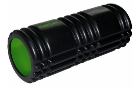 Masážny valec Foam roller TUNTURI 33 cm, čiernozelený
