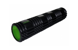 Masážny valec Foam roller TUNTURI 61 cm, čiernozelený