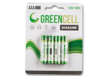 Mikrotužkové batérie  GreenCell AAA - 4 ks