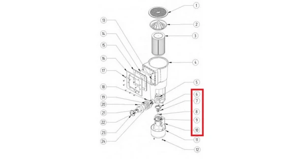 Motor k filtrácii Orlando 2007 shott