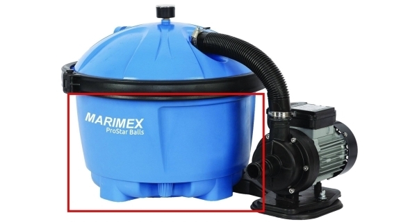 Nádoba filtrácie k ProStar Balls