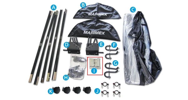 Nadstavec na sklolaminátovú tyč (na zastrešenie pre nadzemné bazény 3,05 a 3,66 m) Nadstavec na sklolaminátovú tyč (na zastrešenie pre nadzemné bazény 3,05 a 3,66 m)