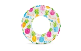 Nafukovací kruh Color 51 cm - ananás