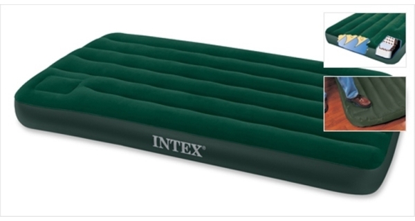Nafukovacia posteľ Intex Downy Twin Cot