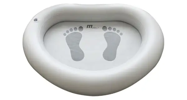 Nafukovacia vanička na oplach nôh