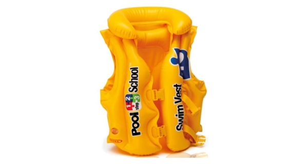 Nafukovacia vesta Pool School