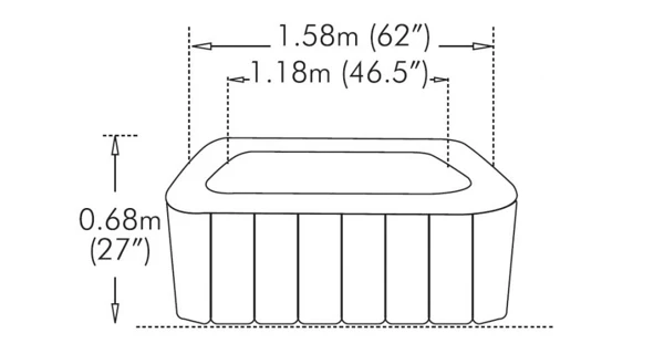 Nafukovacia vírivka MSpa Alpine LITE