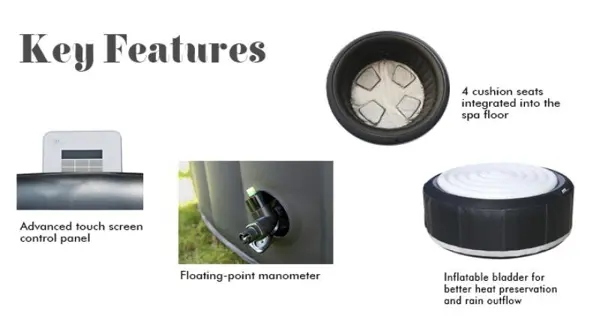 Nafukovacia vírivka MSpa Camaro M - 031 S