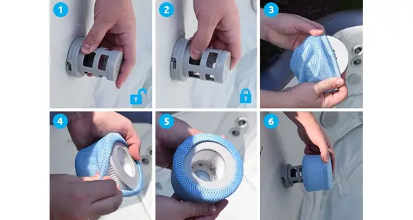 Nafukovacia vírivka MSPA Carlton M-CA061