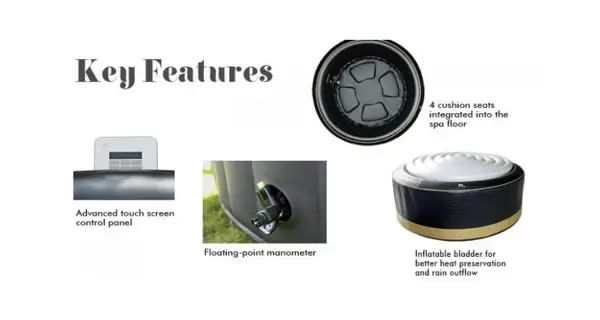 Nafukovacia vírivka MSpa Luxury Exotic