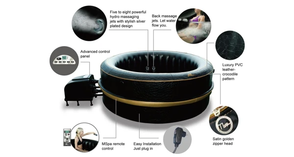 Nafukovacia vírivka MSPA Luxury Exotic J-211