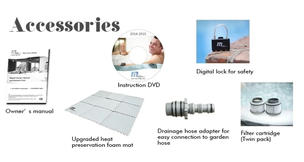 Nafukovacia vírivka MSPA Luxury Exotic J-211