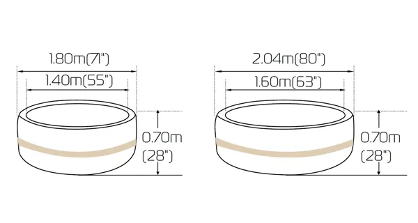 Nafukovacia vírivka MSPA Luxury Exotic J-211