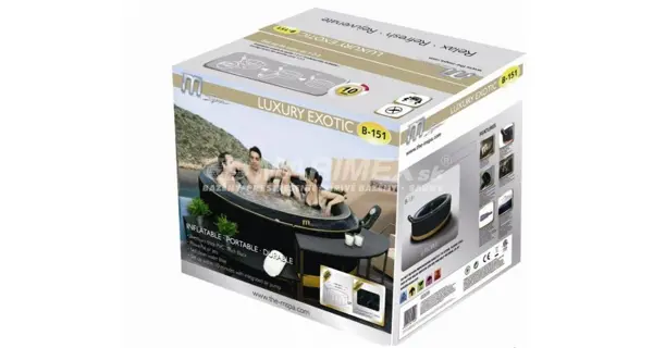 Nafukovacia vírivka MSpa Luxury Exotic M - 115S