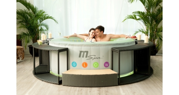 Nafukovacia vírivka MSpa Oasis M - 022LS Glow Lite