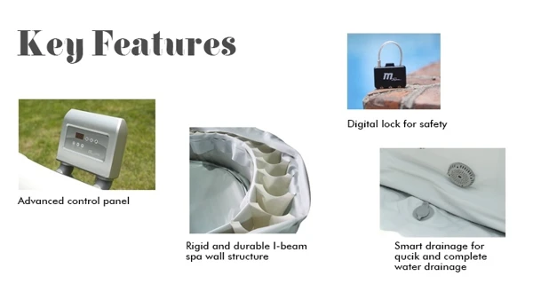 Nafukovacia vírivka MSpa Silver Cloud M - 011 LS Lite