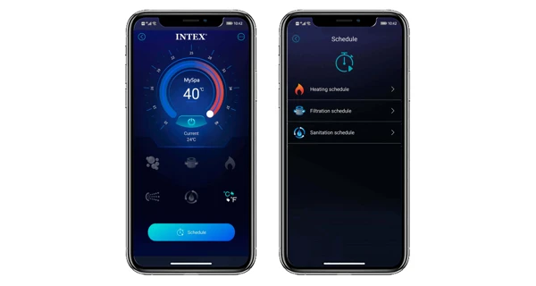 Nafukovacia vírivka Pure Spa - Jet & Bubble Deluxe HWS 4