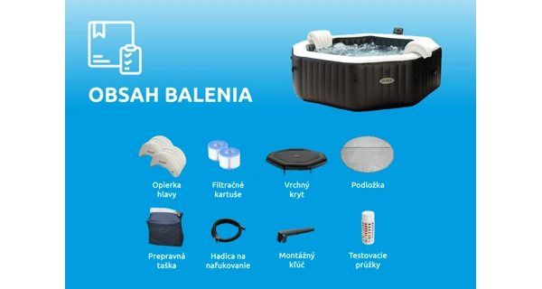 Nafukovacia vírivka Pure Spa - Jet & Bubble Deluxe HWS 4