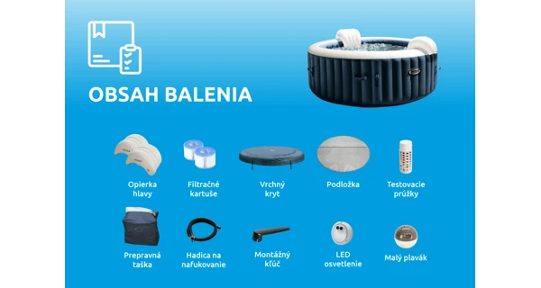 Nafukovacia vírivka Pure Spa Plus