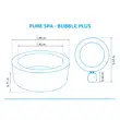Nafukovacia vírivka Pure Spa Plus