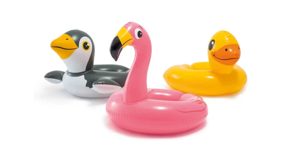 Nafukovacie koleso 64 cm - plameniak