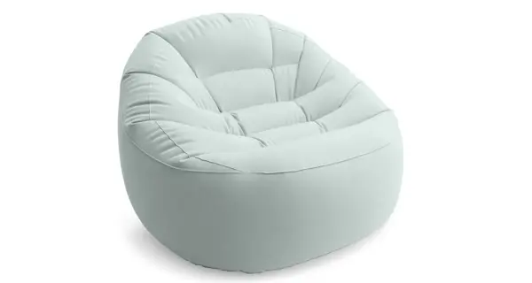 Nafukovacie kreslo Intex Beanless Bag - modrá