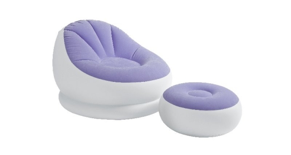Nafukovacie kreslo  Intex Cafe - fialová