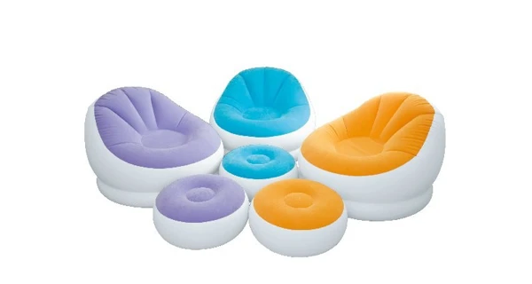 Nafukovacie kreslo  Intex Cafe - fialová