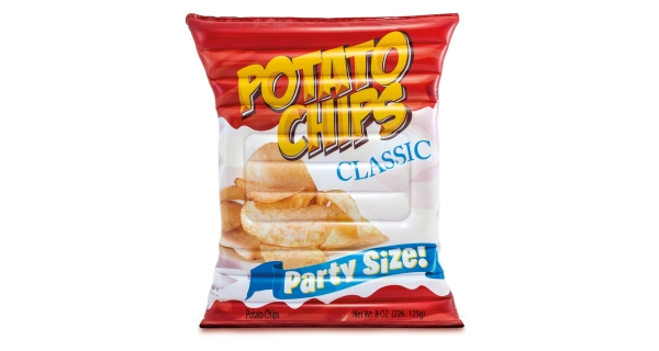 Nafukovacie lehátko - chipsy