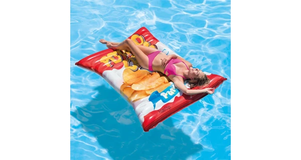 Nafukovacie lehátko - chipsy