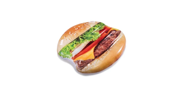 Nafukovacie lehátko - hamburger