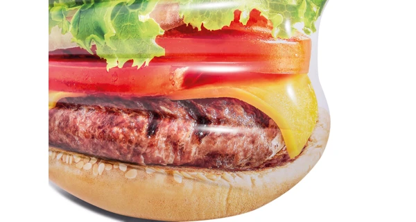 Nafukovacie lehátko - hamburger